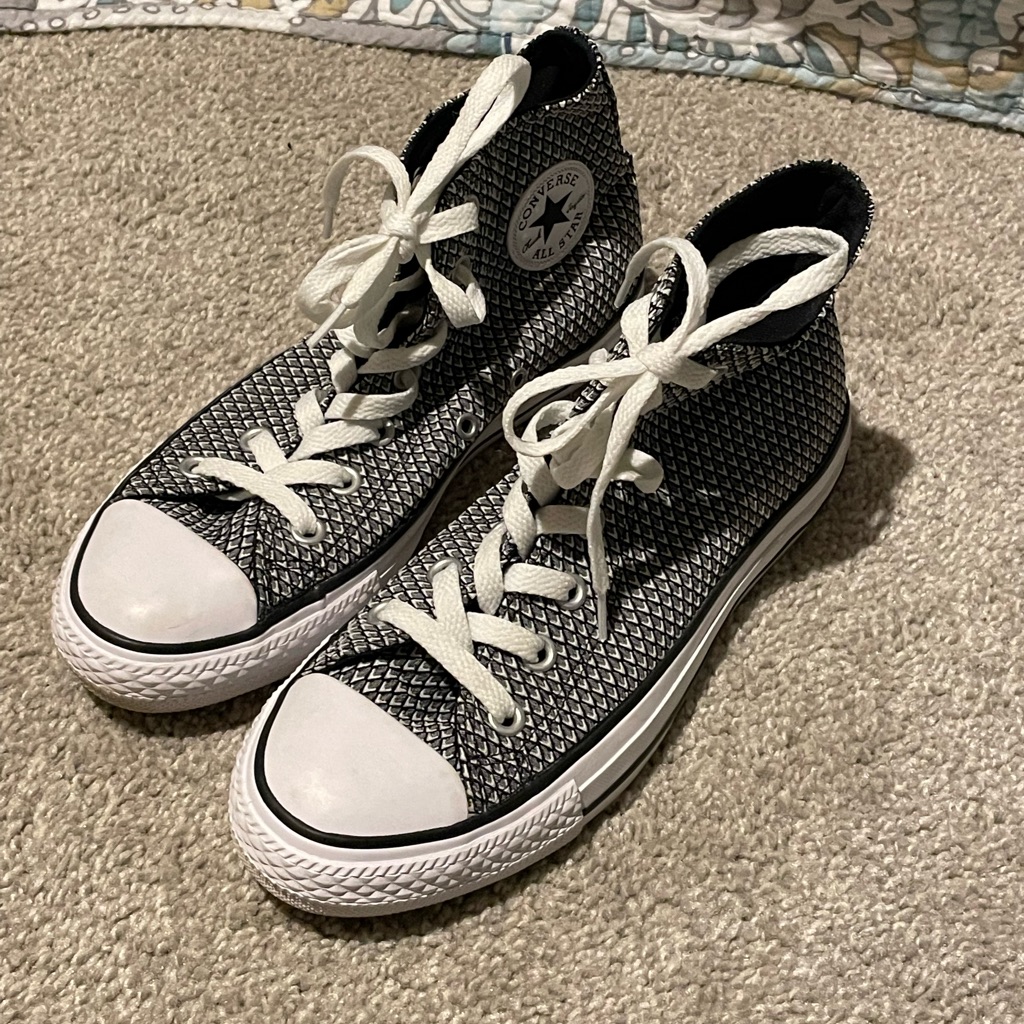 Patterned Converse High Top
